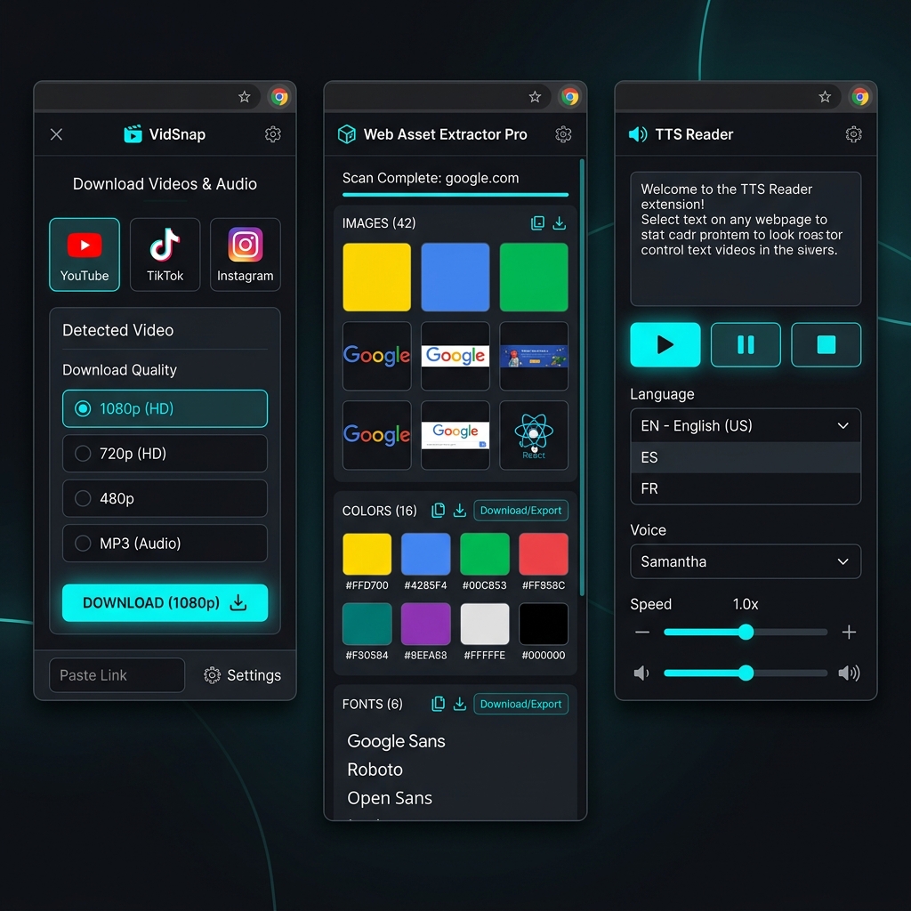 Chrome Extensions Suite